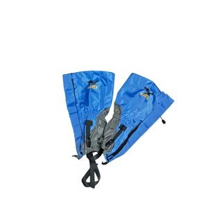 Salewa Mountaineering Gaiters Blue Snow Covers Alpine Hiking Climbing NWT